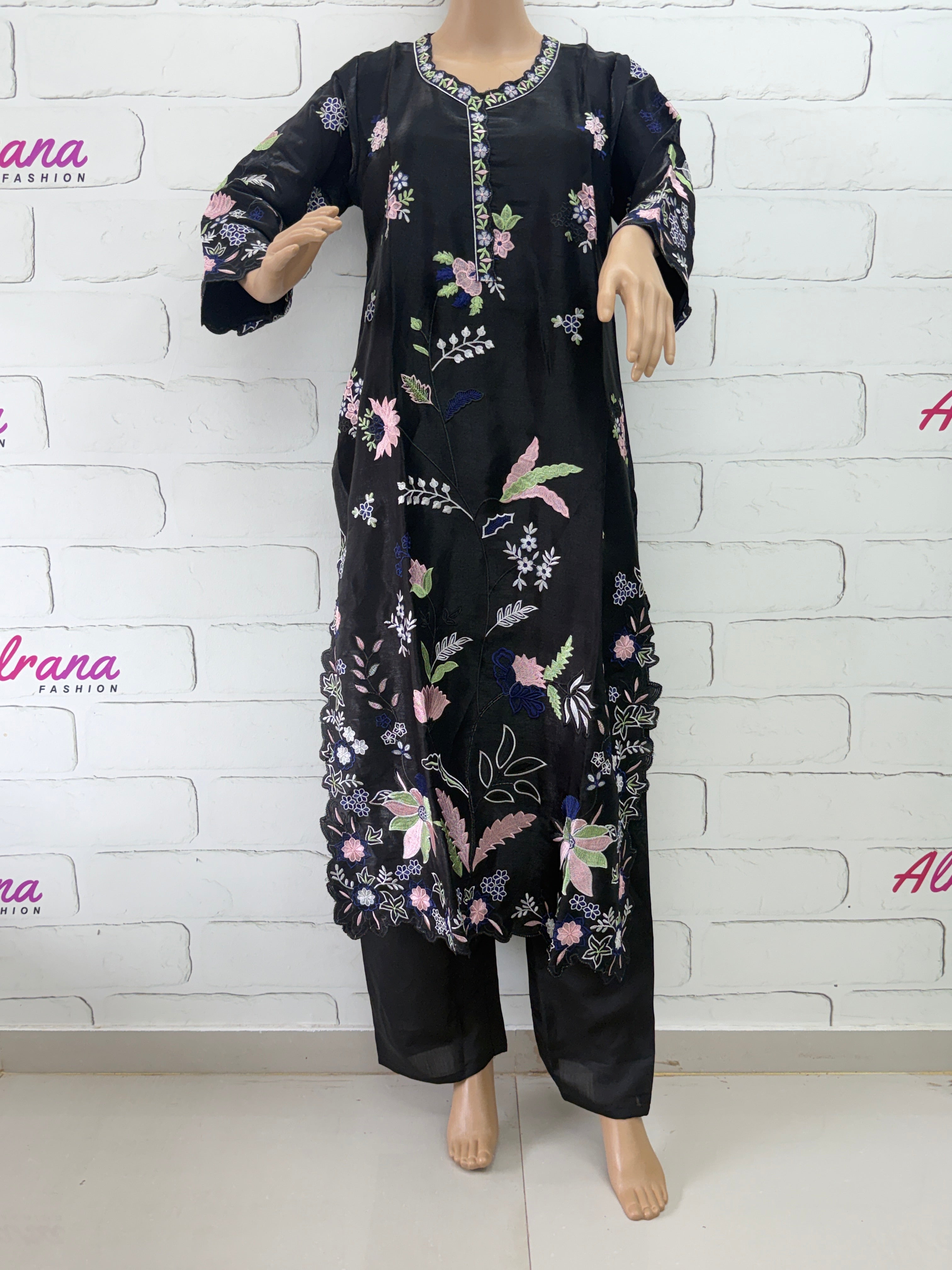 ORGANZA LONG KAFTAN SUIT 4 Q