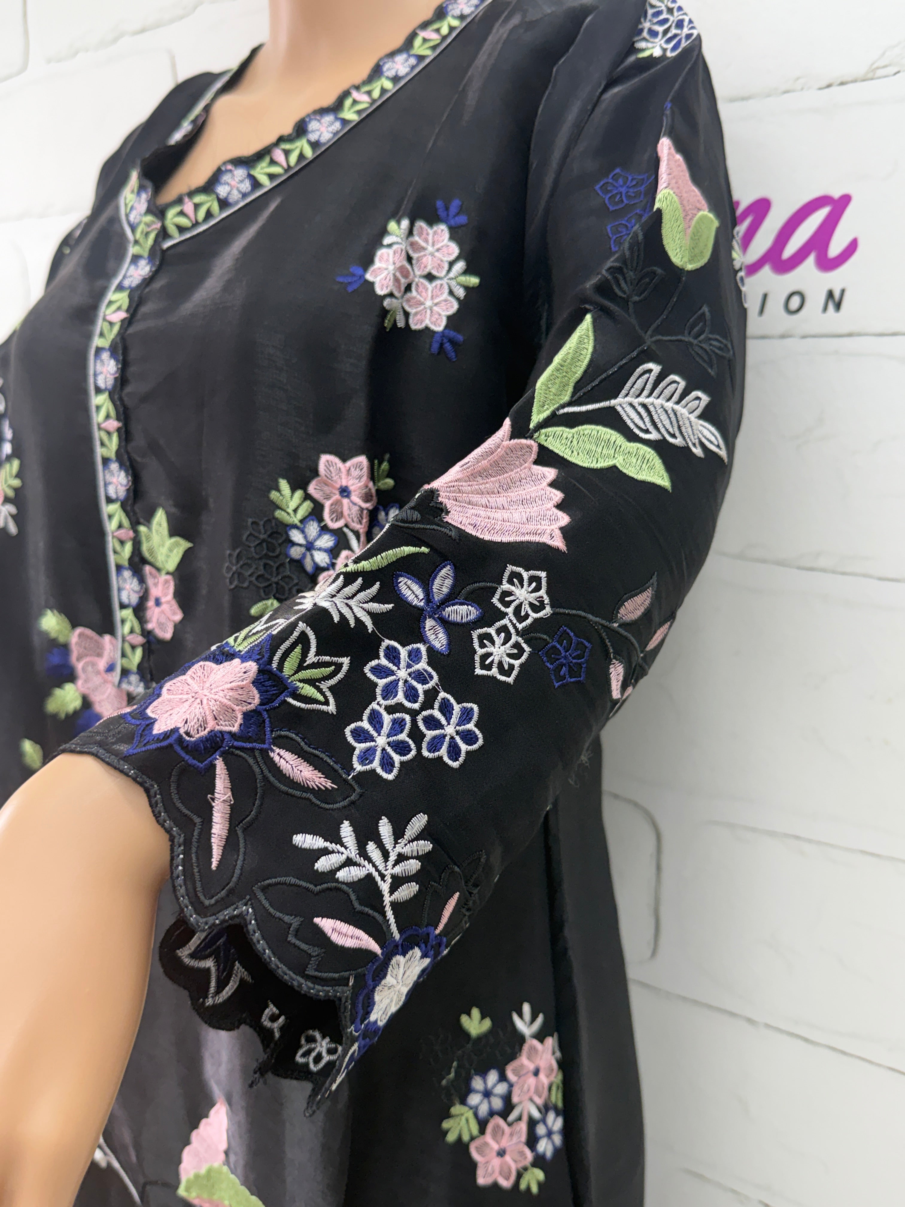 ORGANZA LONG KAFTAN SUIT 4 Q