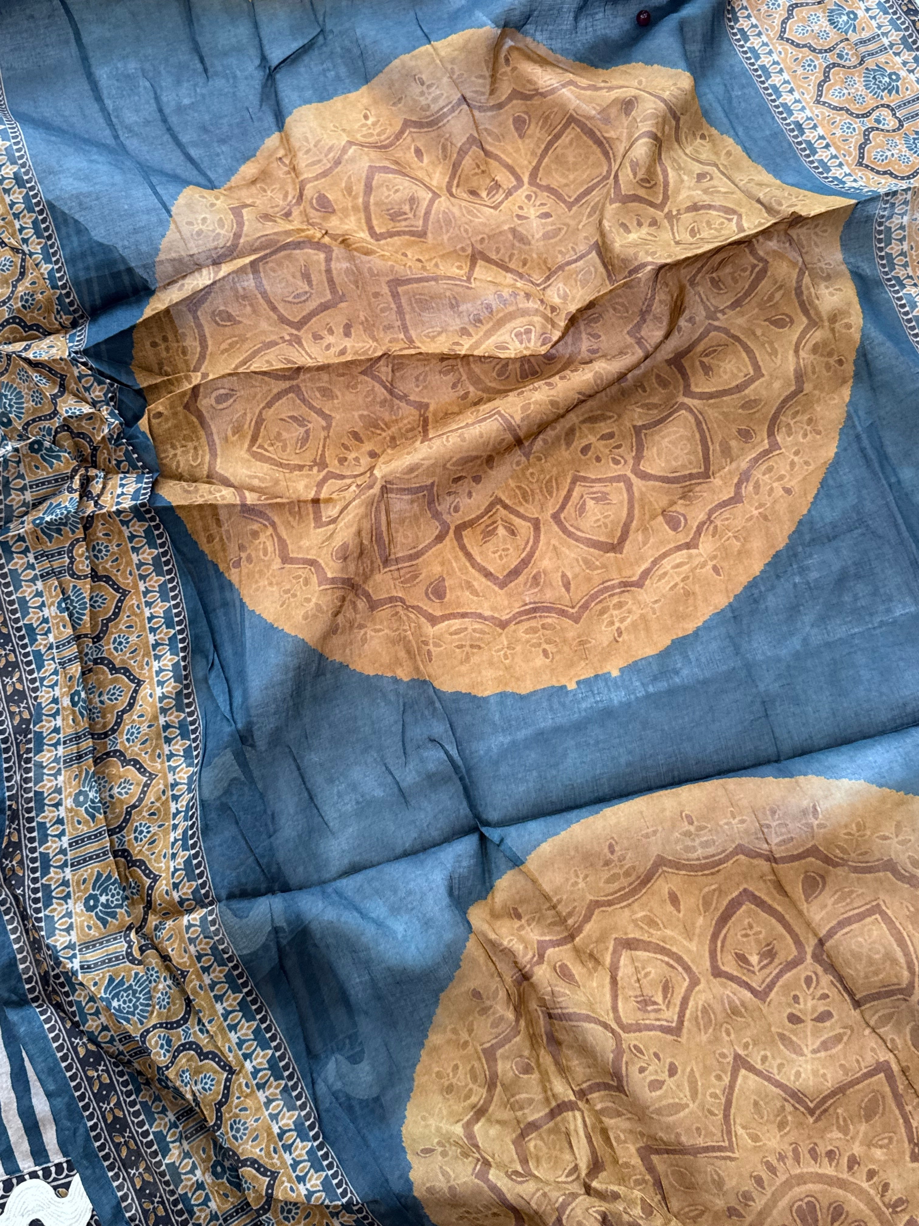POLKA PURE COTTON SHALWAR SUIT Q