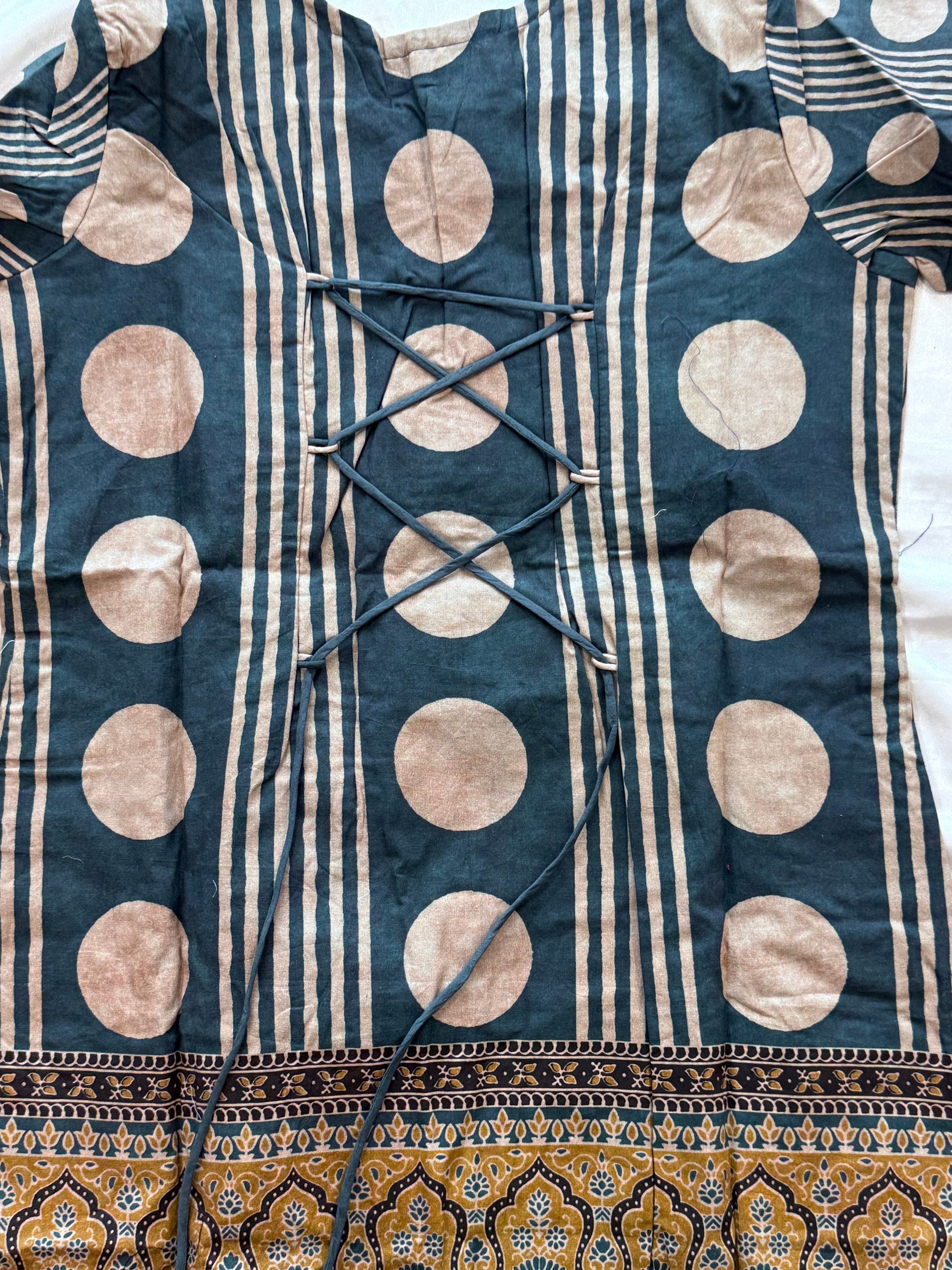 POLKA PURE COTTON SHALWAR SUIT Q