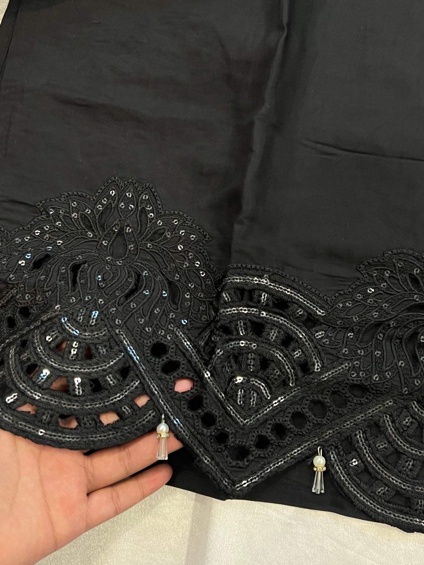 ZARQASH CUTWORK EMBROIDERY SUIT 353