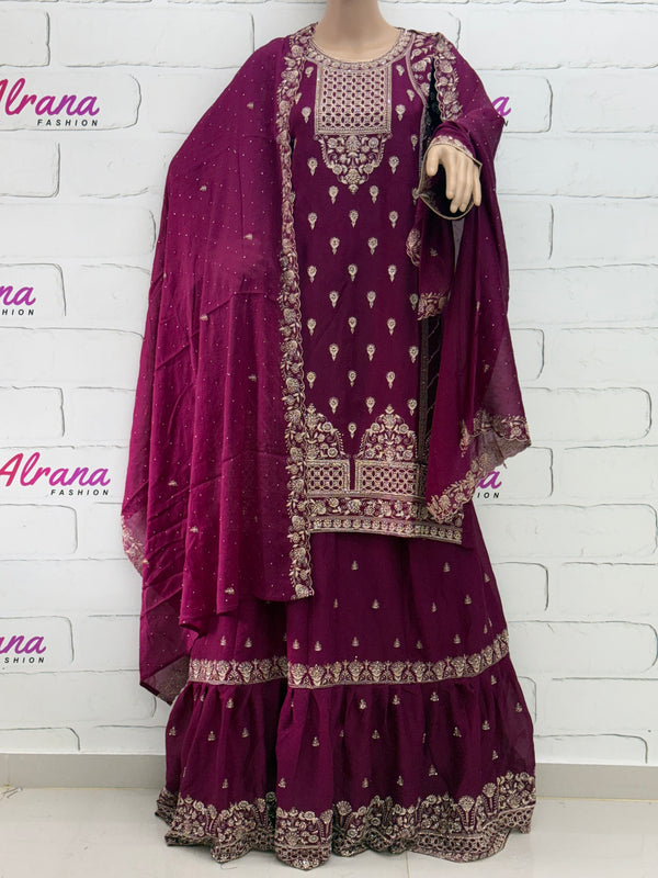 RUHEENA FARSHI LAHENGA SUIT 16