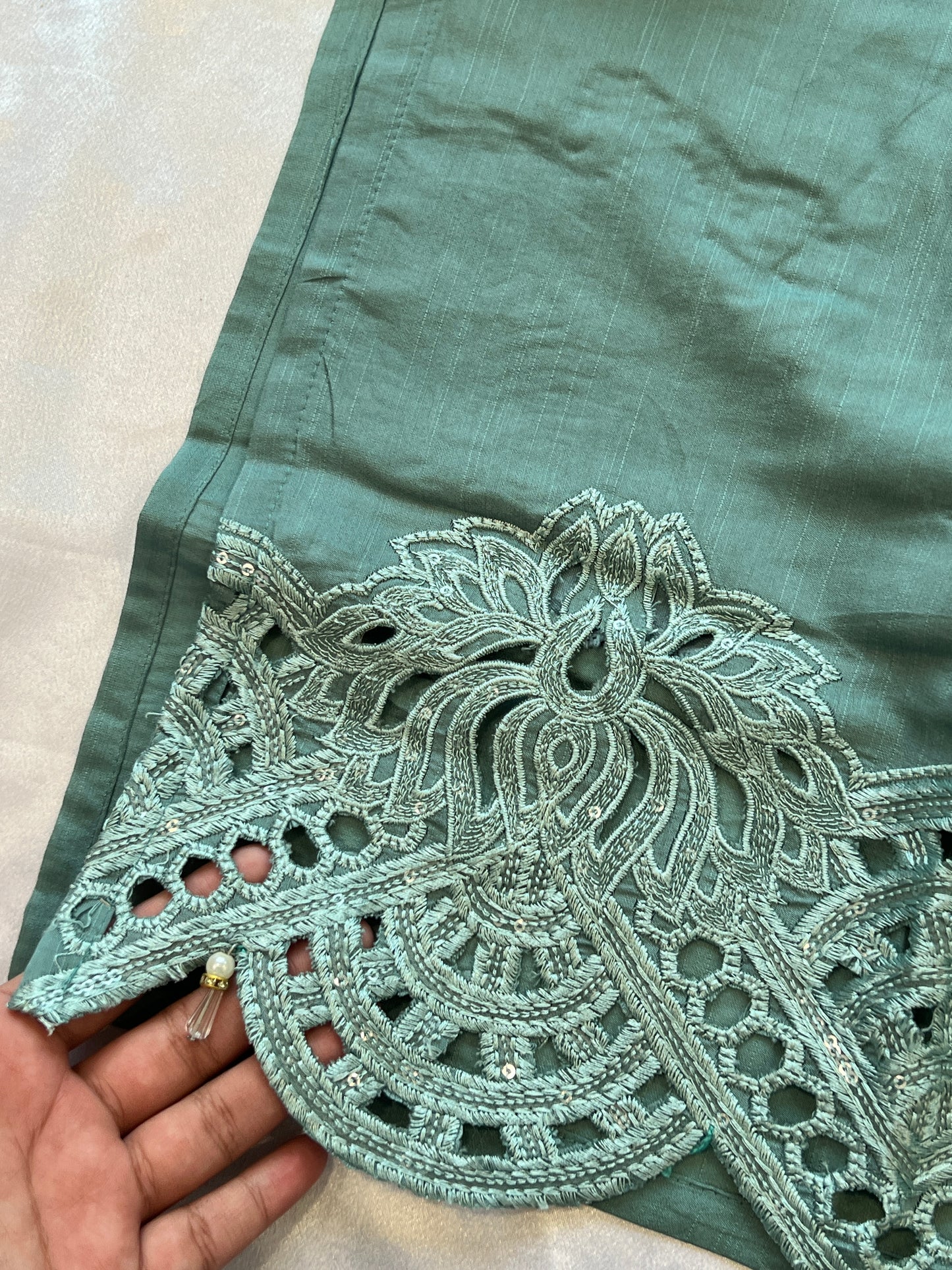ZARQASH CUTWORK EMBROIDERY SUIT 353