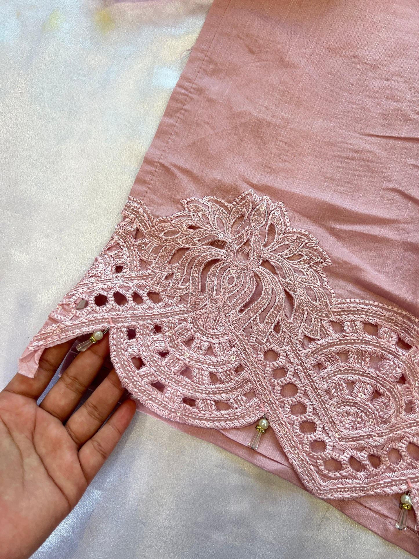 ZARQASH CUTWORK EMBROIDERY SUIT 353