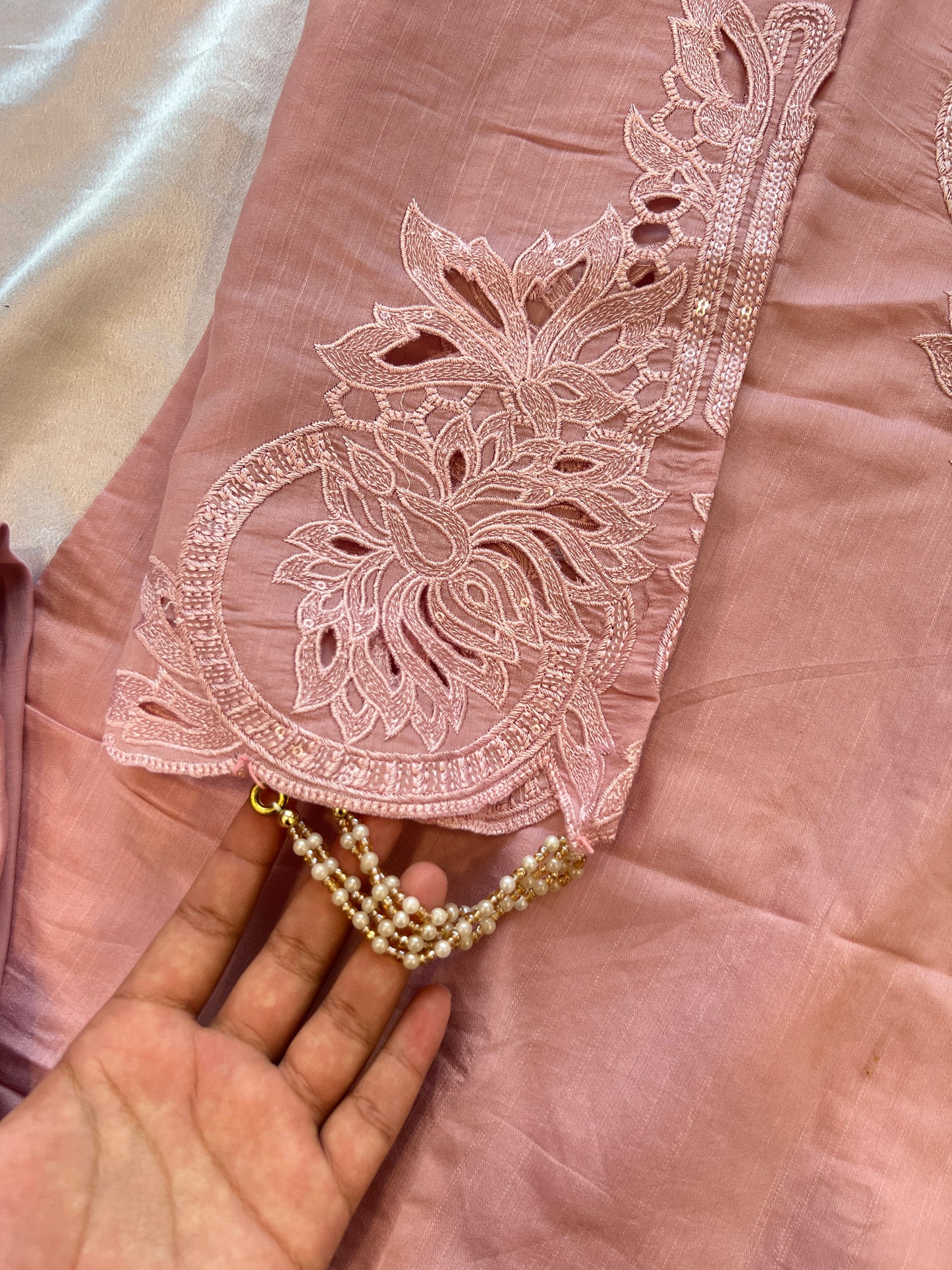 ZARQASH CUTWORK EMBROIDERY SUIT 353