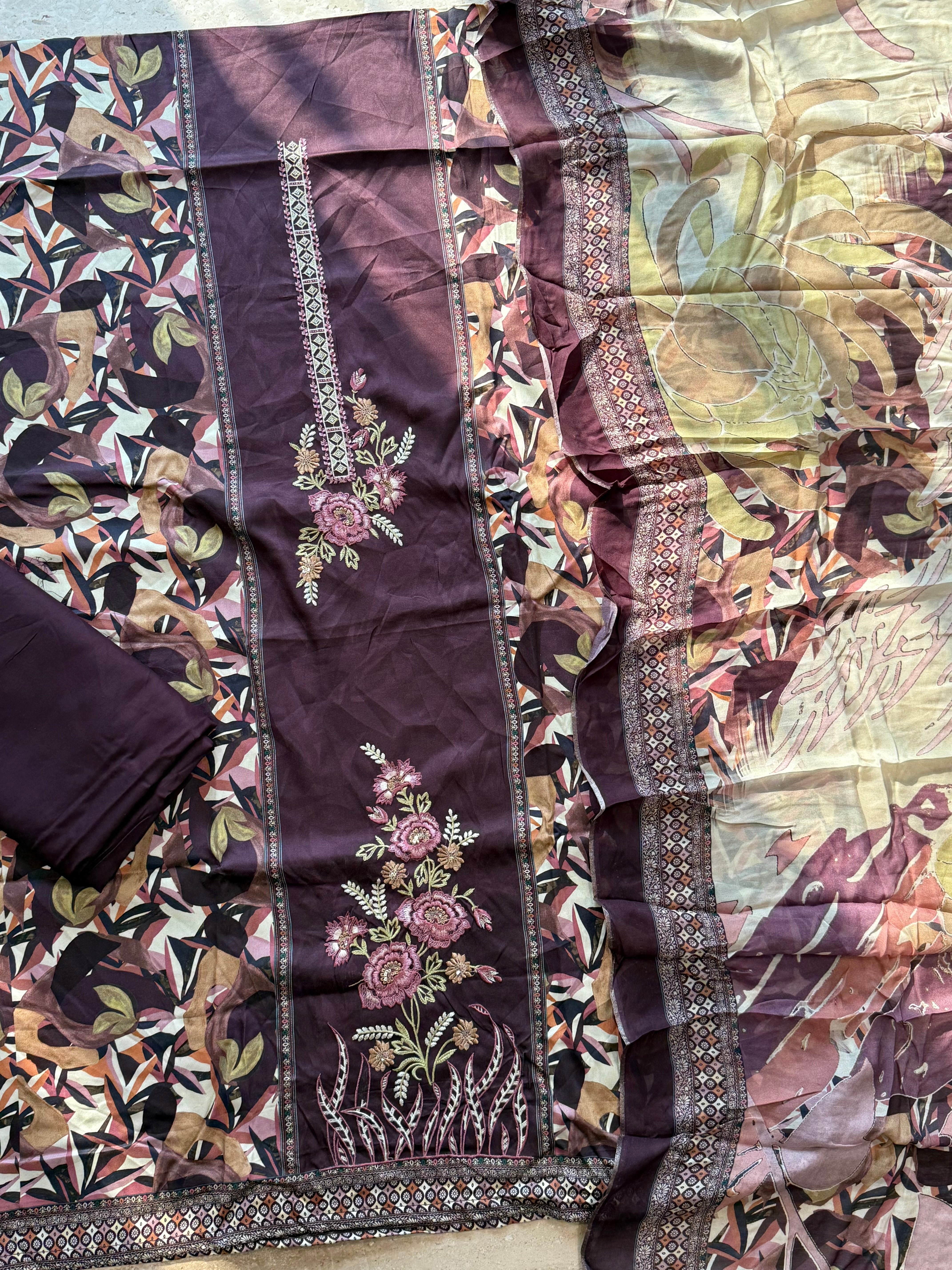 AARANYA 2 LAWN EMBROIDERY SUIT 3 R