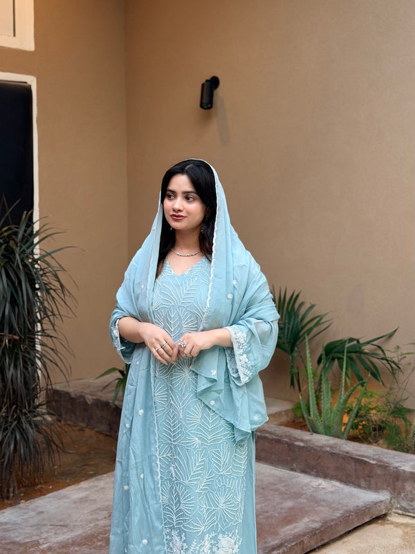 PARO SHIFFON HANDWORK SUIT 21 R