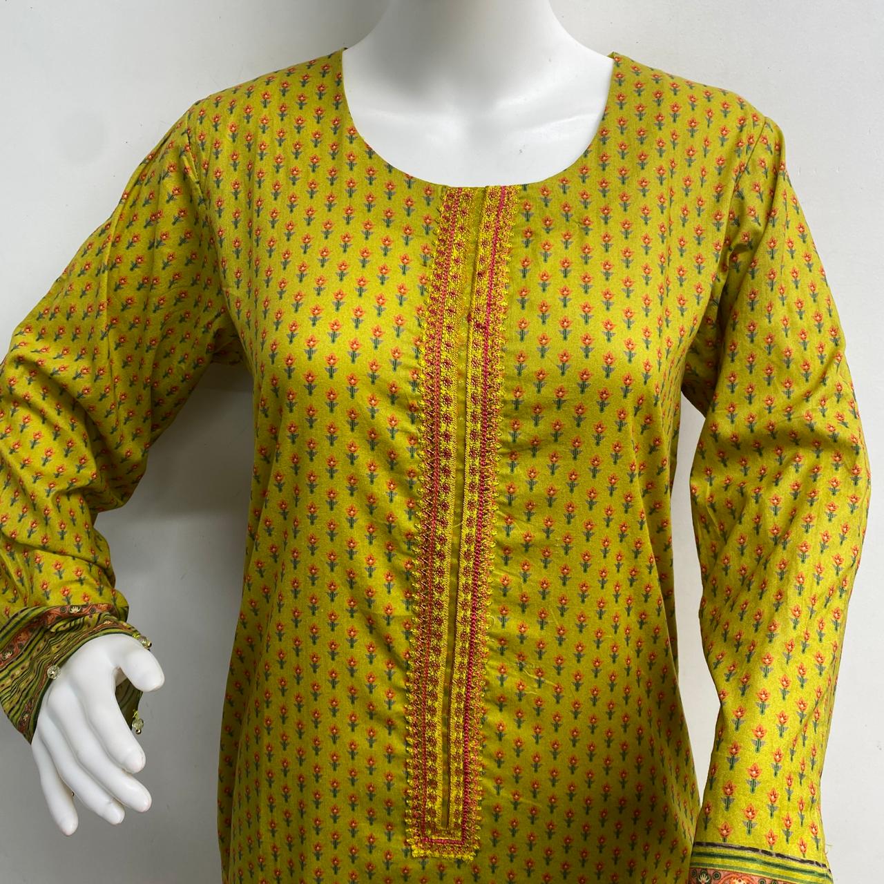 MEHER GREEN READYMADE SUIT