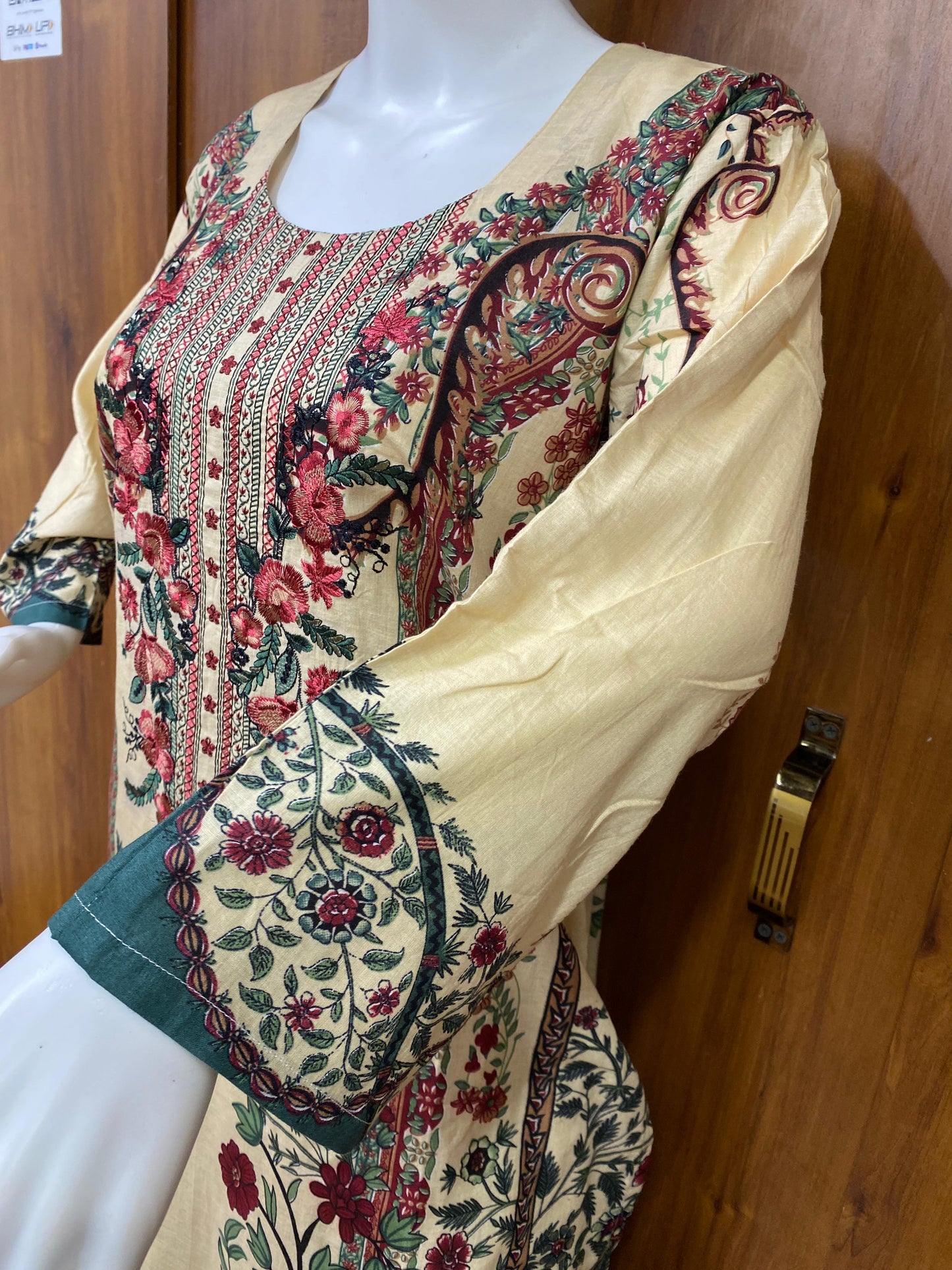 MUSAFIR READYMADE COTTON SUIT