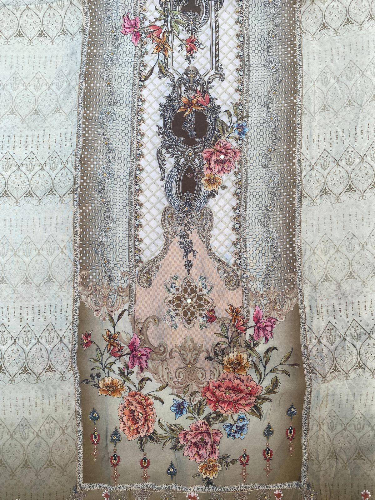 HANSA MUSLIN EMBROIDERY SUIT