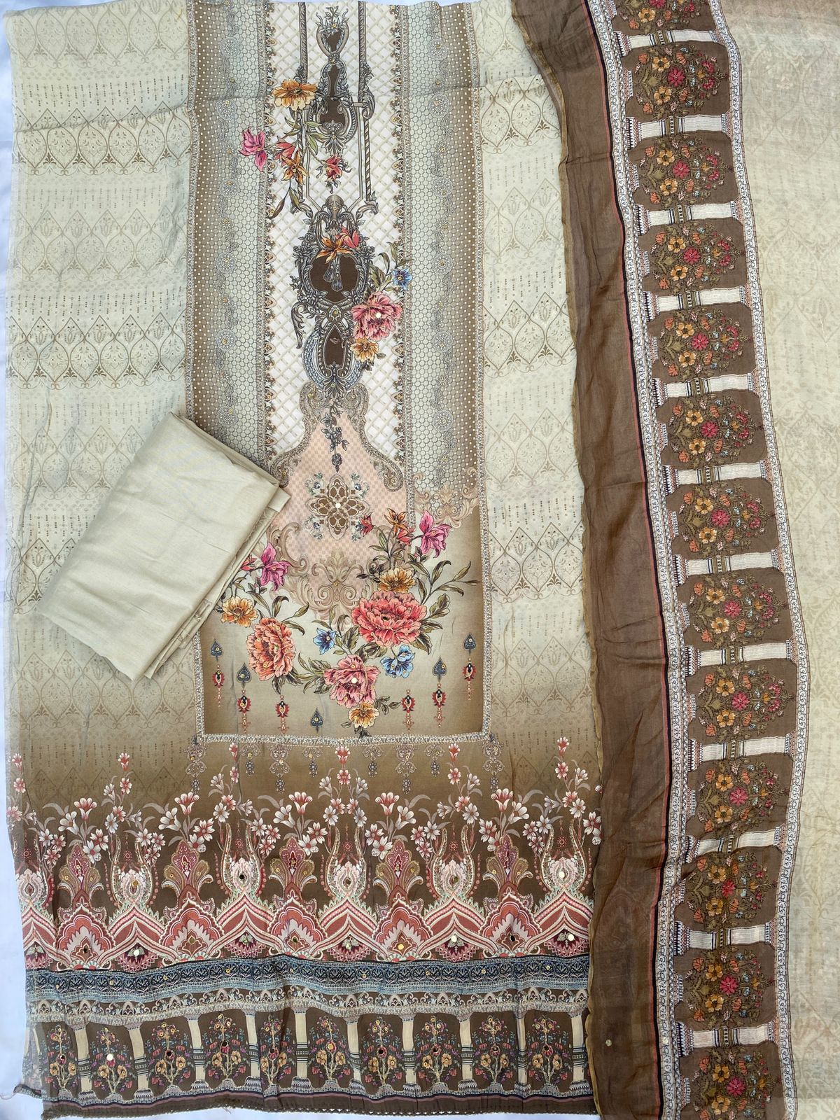 HANSA MUSLIN EMBROIDERY SUIT