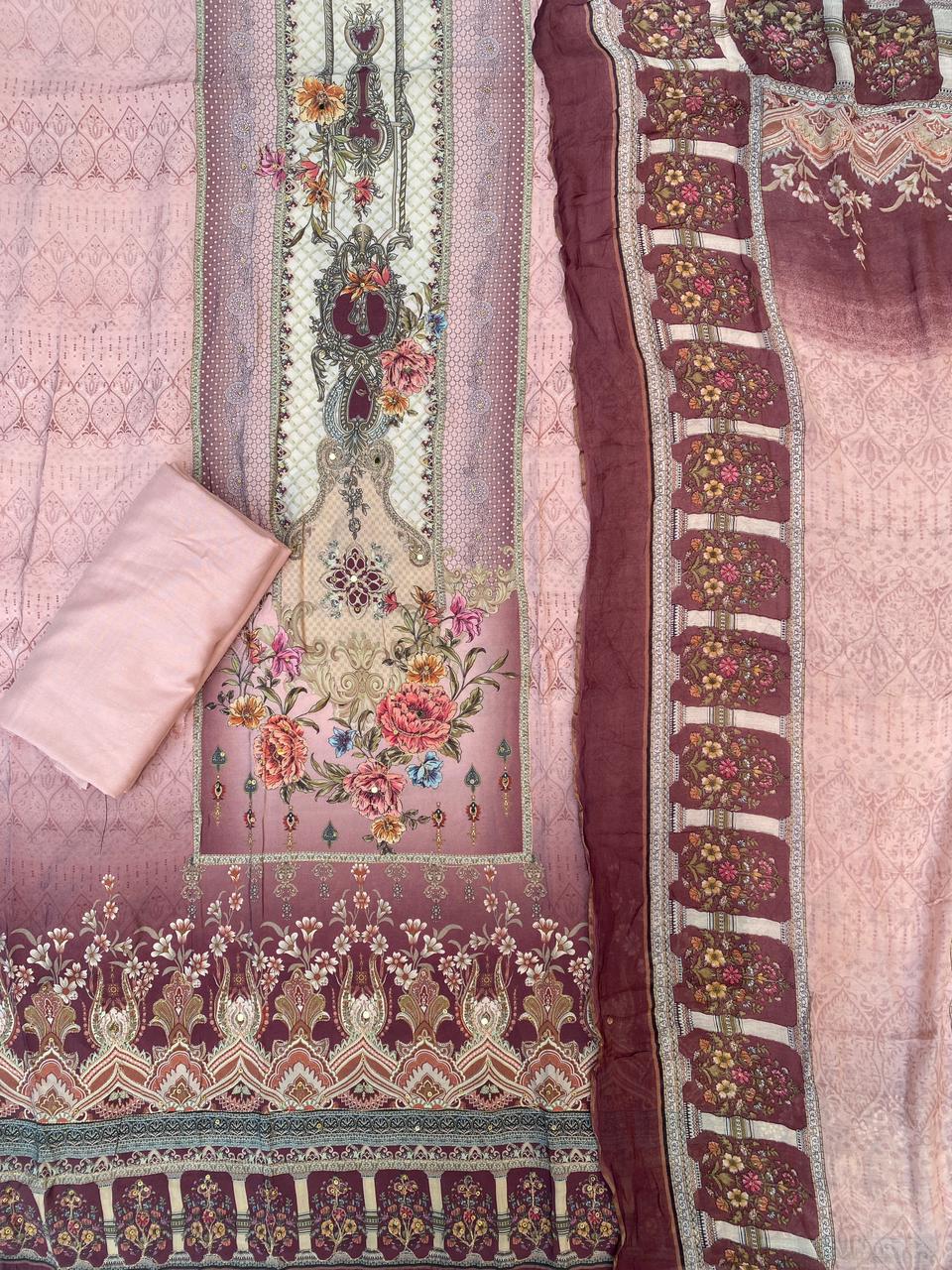 HANSA MUSLIN EMBROIDERY SUIT