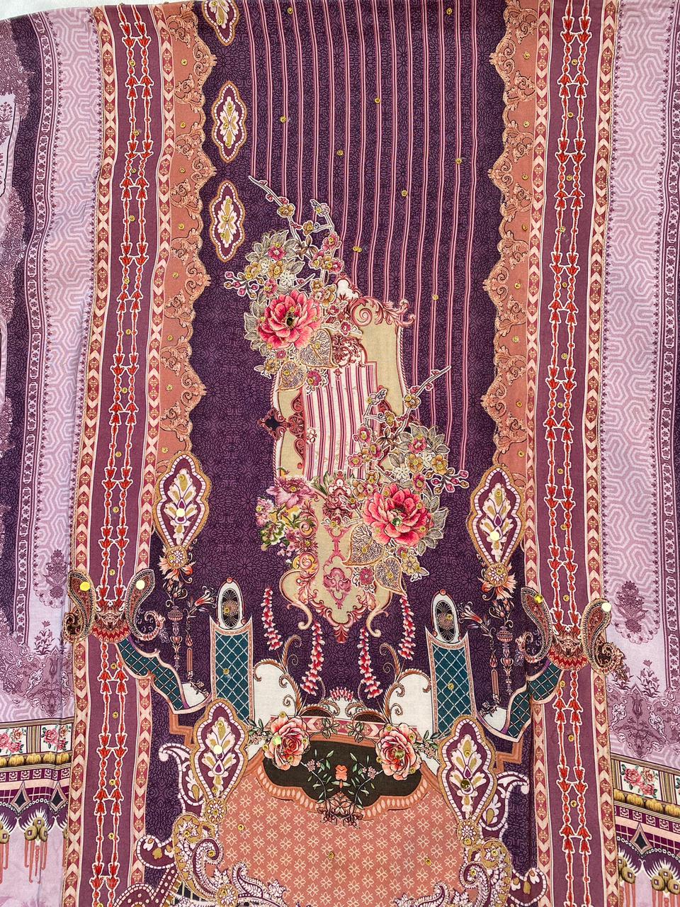 HANSA MUSLIN EMBROIDERY SUIT