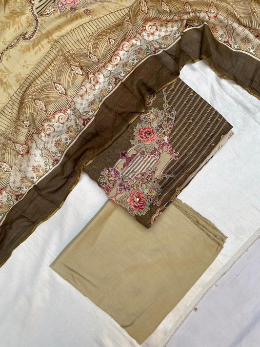 HANSA MUSLIN EMBROIDERY SUIT