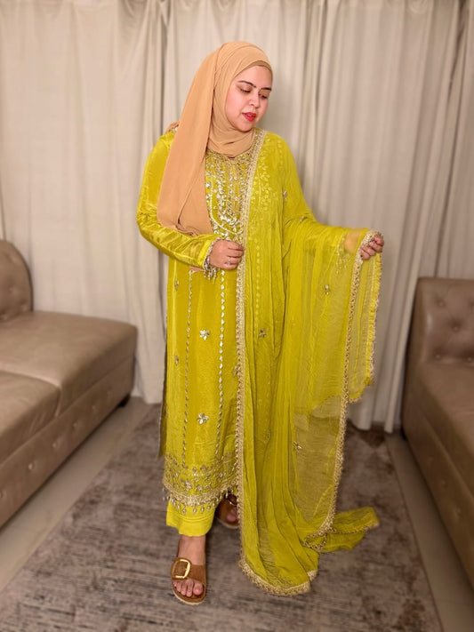 SABA SHIMMAR GOTA WORK SUIT