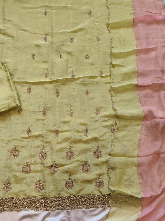 ZARQASH HAND EMBROIDERY SUIT 9