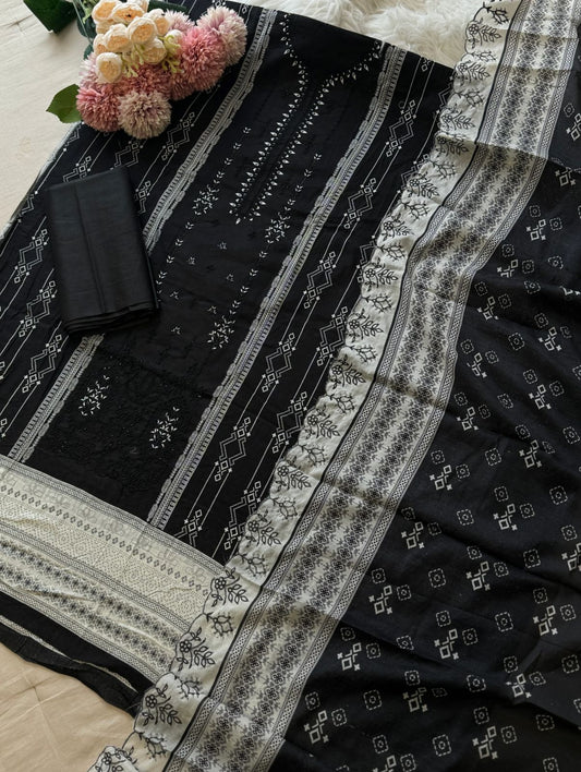 BLACK BIN SAEED EMBROIDERY SUIT 1181