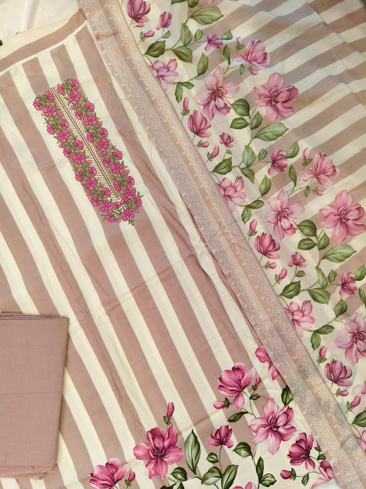 MERAKI COTTON EMBROIDERY SUIT 6