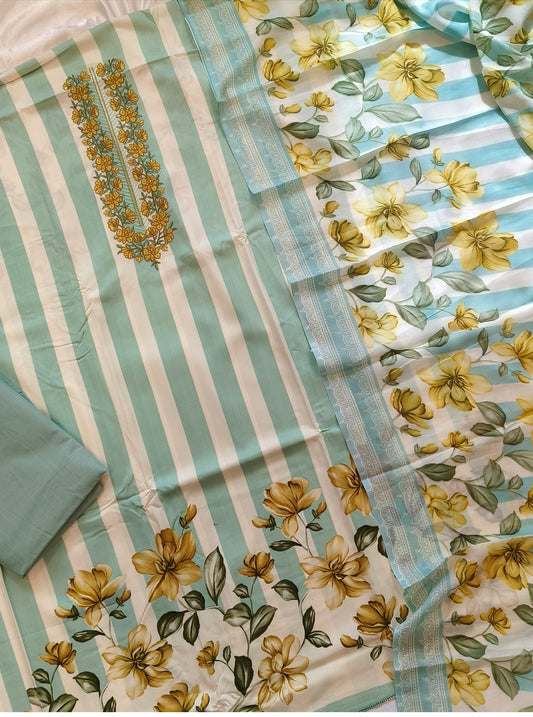 MERAKI COTTON EMBROIDERY SUIT 3