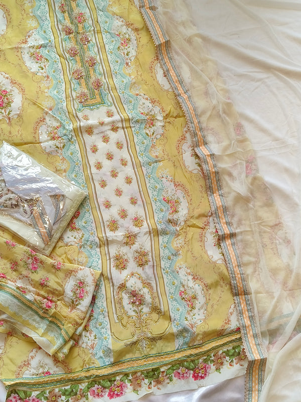 NAZAKAT CREPE EMBROIDERY SUIT 4 Q