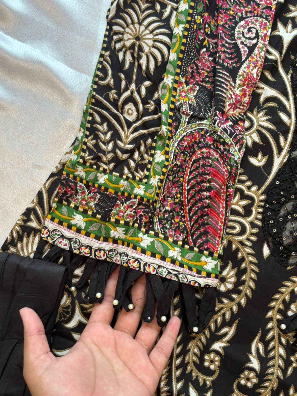 HARSHA READYMADE COTTON PATCH SUIT Q