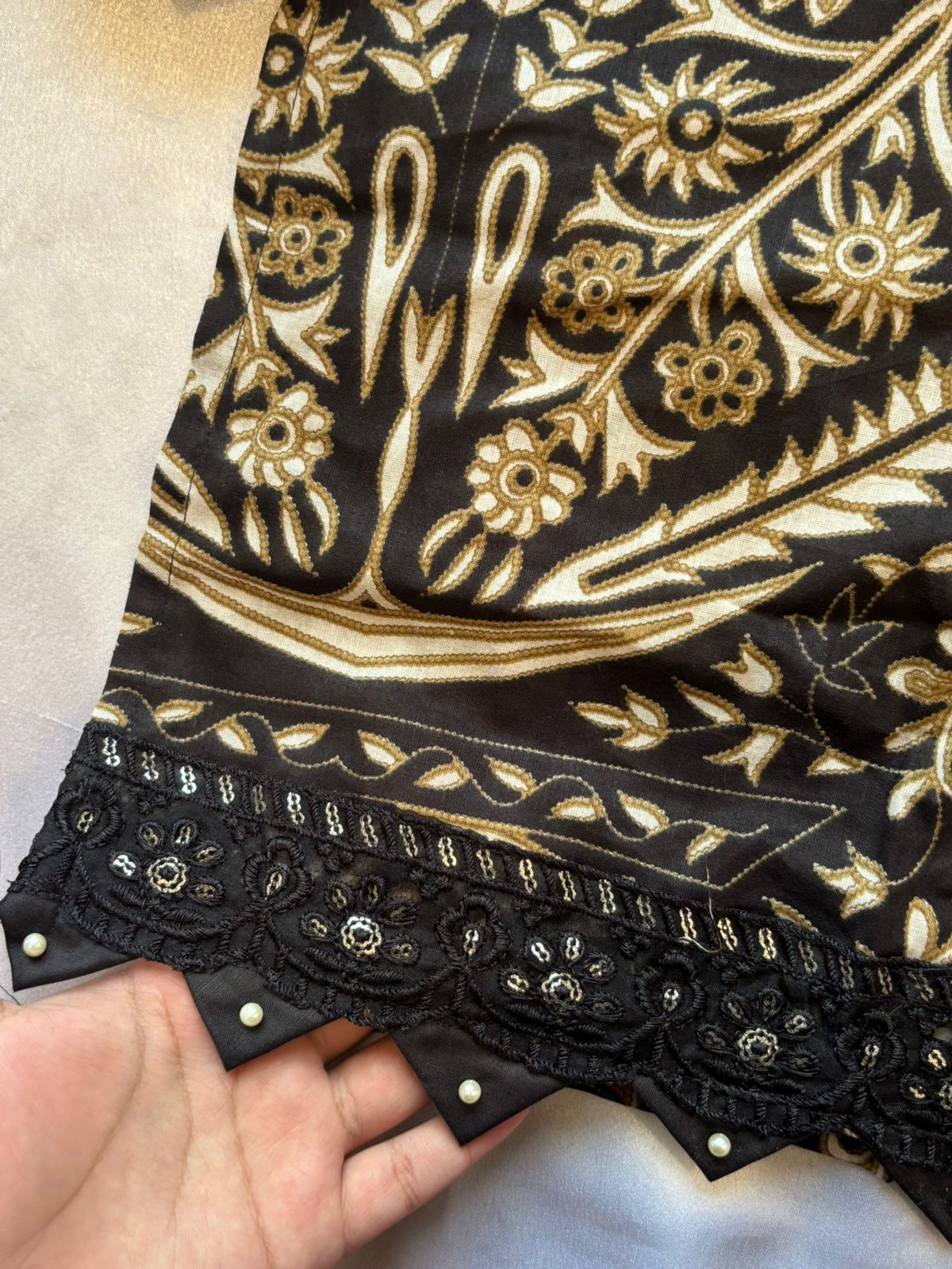 HARSHA READYMADE COTTON PATCH SUIT Q