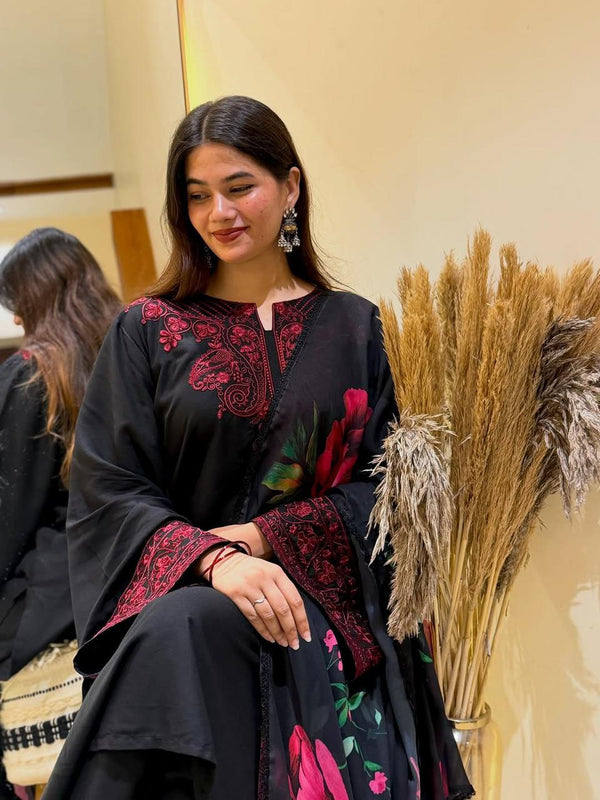 IMROZA LAWN FARSHI SHALWAR SET