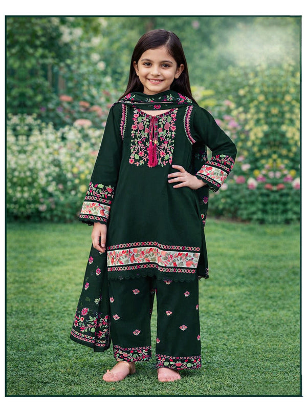 PARI KIDS GREEN RAYON COLLECTION 3 R