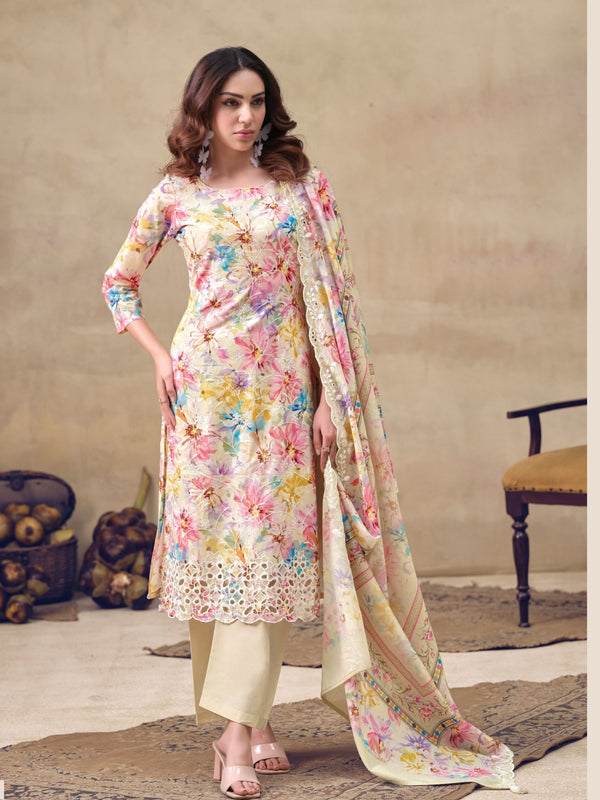 IZNIK LAWN EMBROIDERY SUIT 2 Q