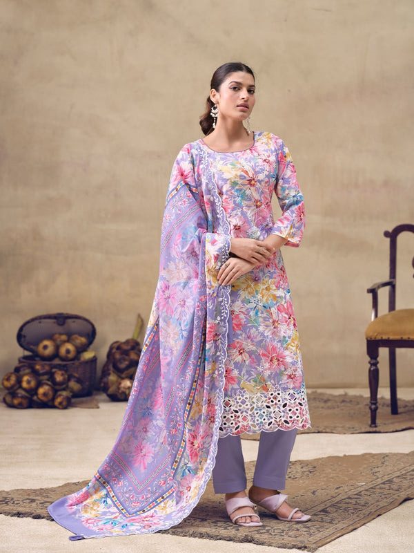IZNIK LAWN EMBROIDERY SUIT 3 Q