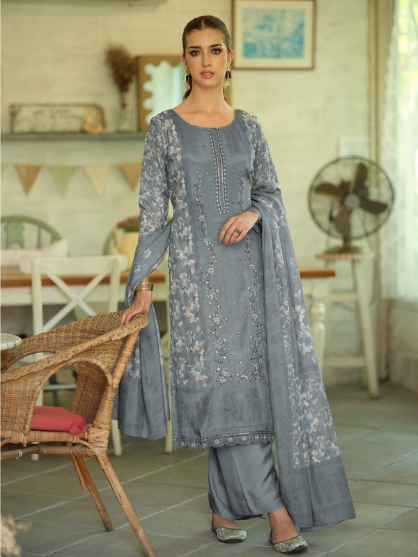 MAZDAR LAWN EMBROIDERY SUIT 2 Q