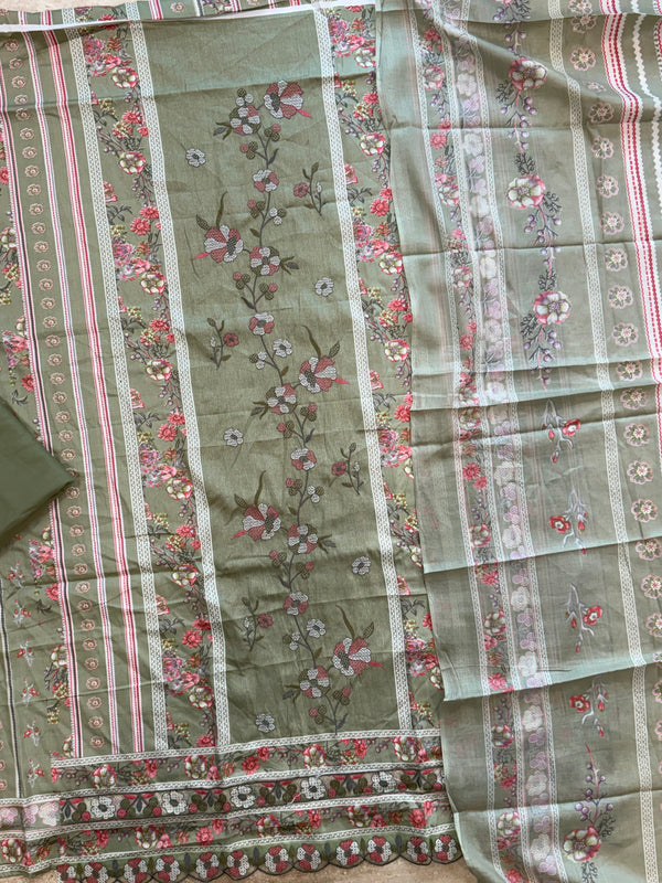 MAZDA  LAWN  EMBROIDERY SUIT 2 Q