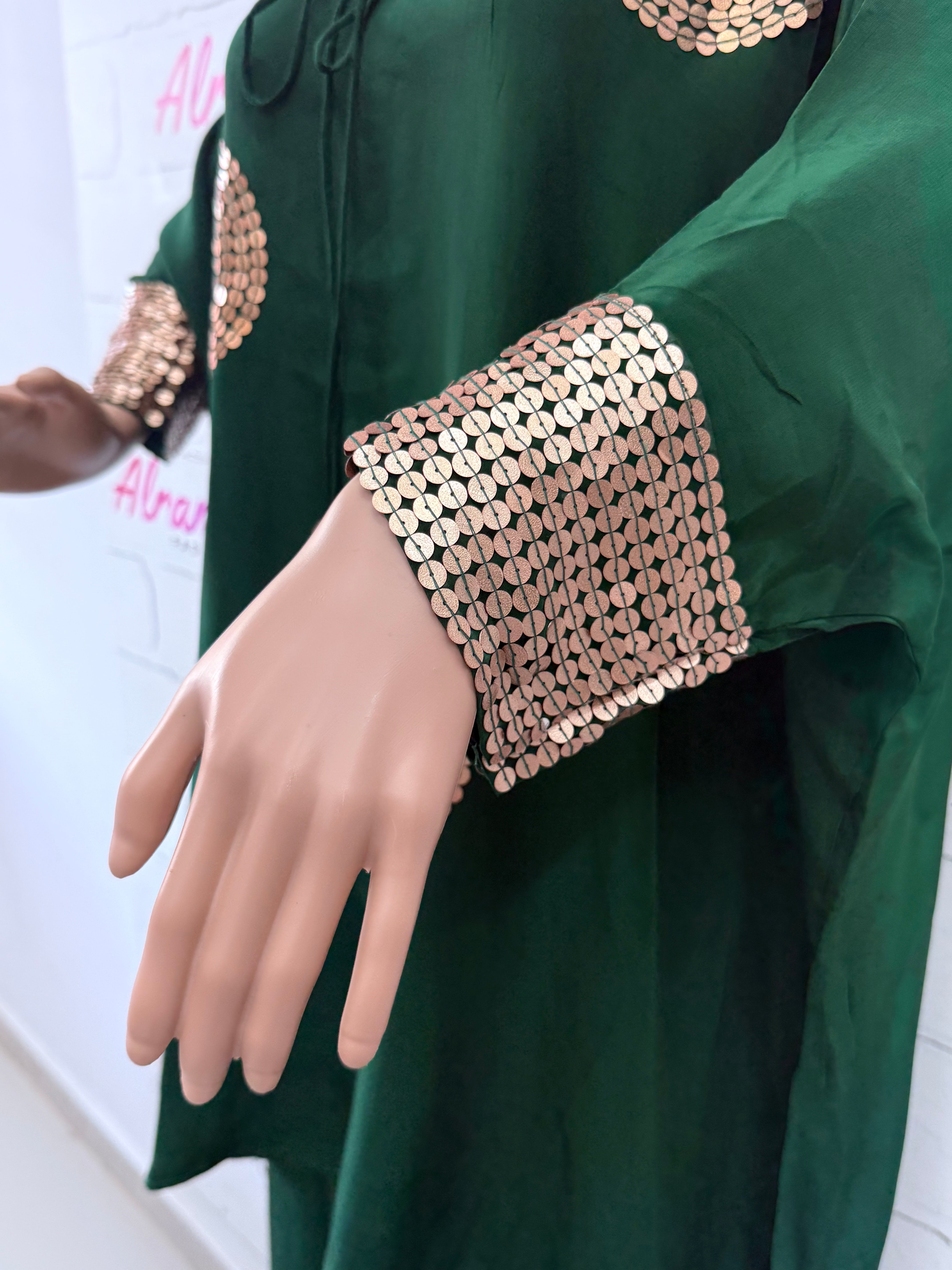 NAQSH CREPE KAFTAN READYMADE SUIT 1 Q