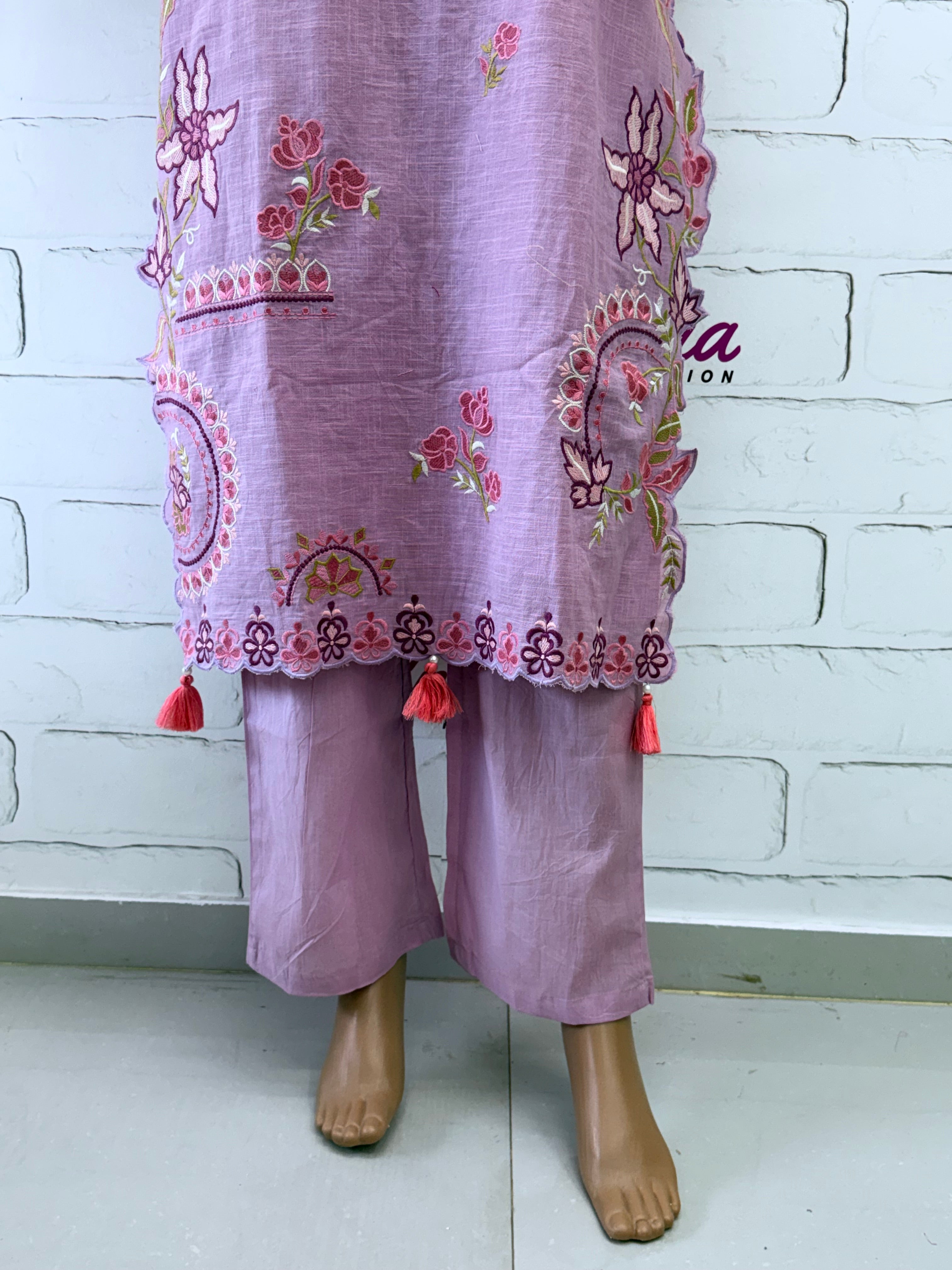 SOUTH COTTON READYMADE EMBROIDERY SUIT 2 Q