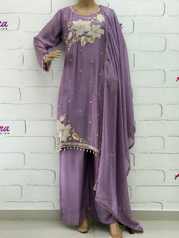 PARO SHIFFON READYMADE SUIT