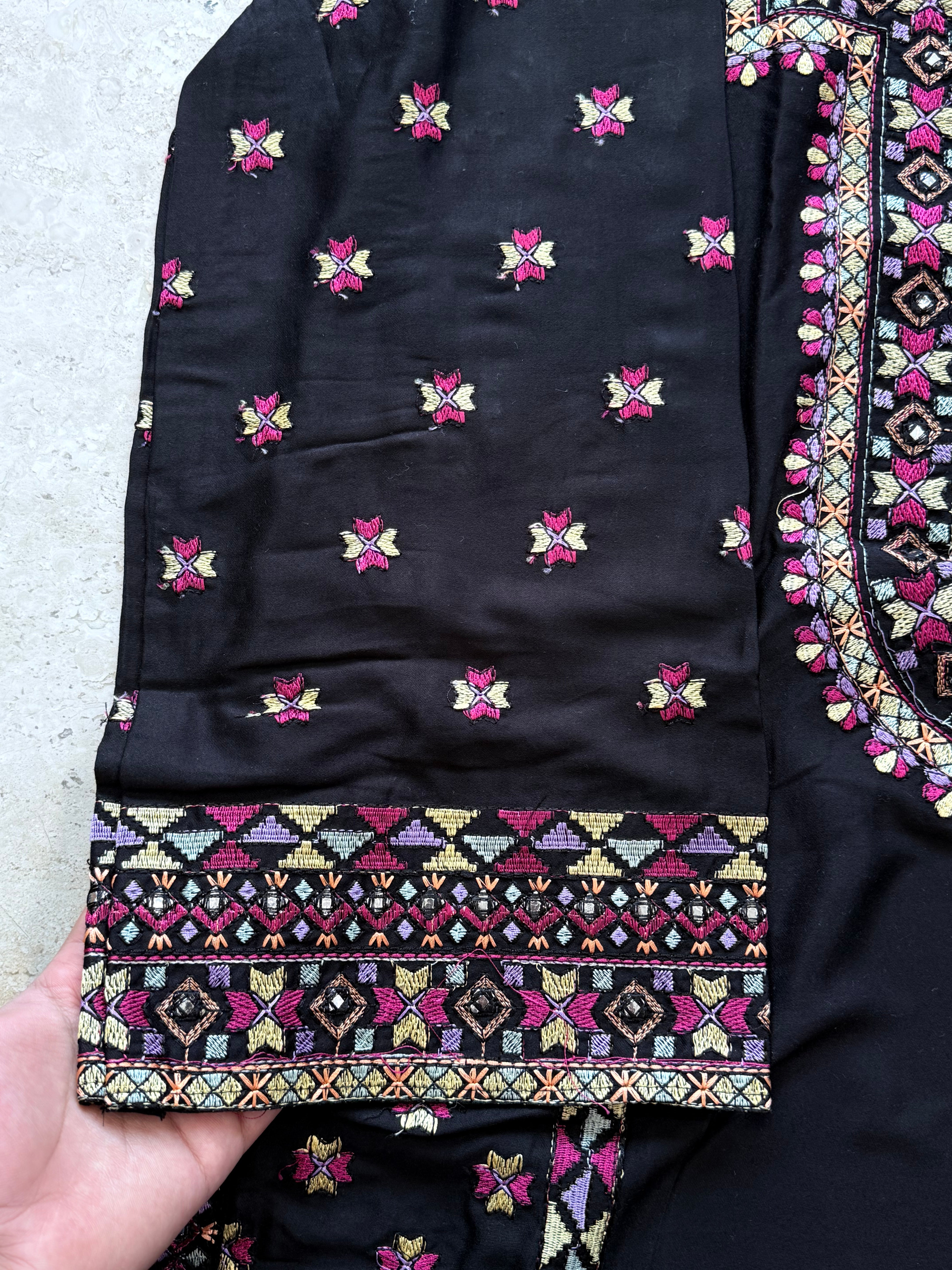 IMROZA EMBRIODERY FARSHI SHALWAR SUIT