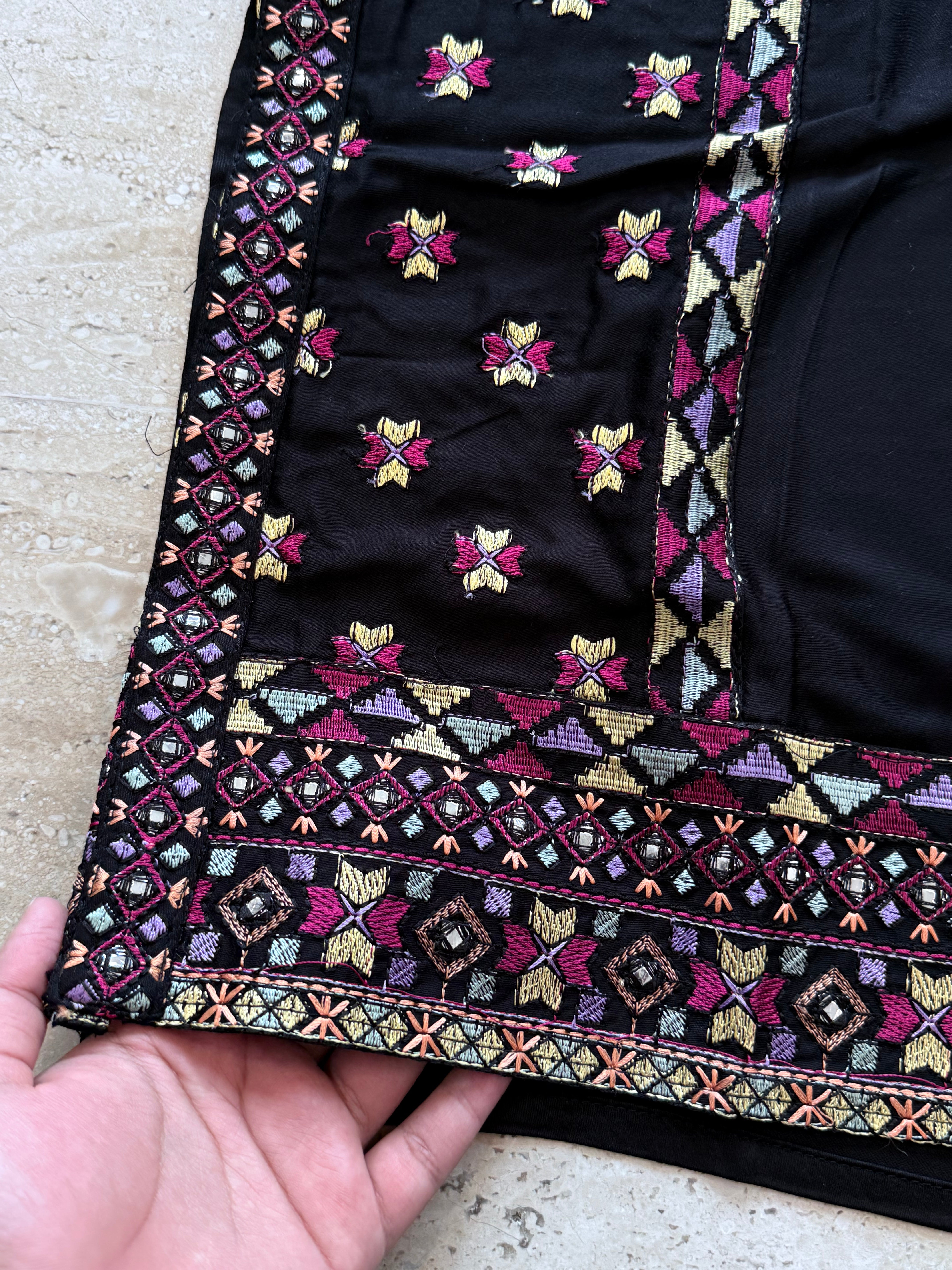 IMROZA EMBRIODERY FARSHI SHALWAR SUIT