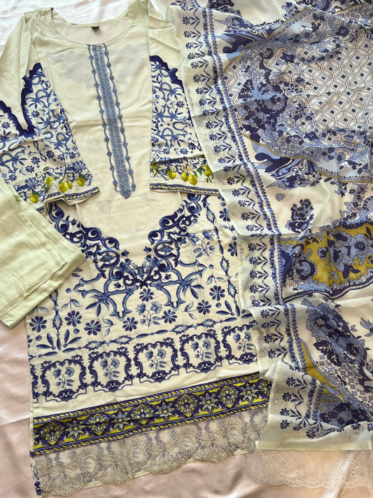 LUXE LAWN READYMADE SUIT 3