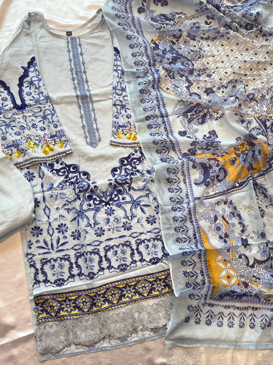 LUXE LAWN READYMADE SUIT 03 Q