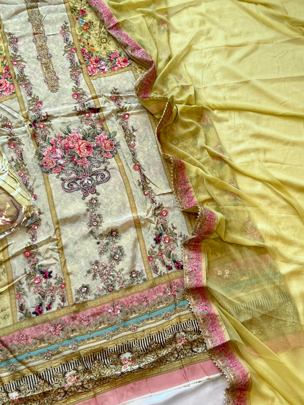 NAZAKAT CREPE EMBROIDERY SUIT 3 Q