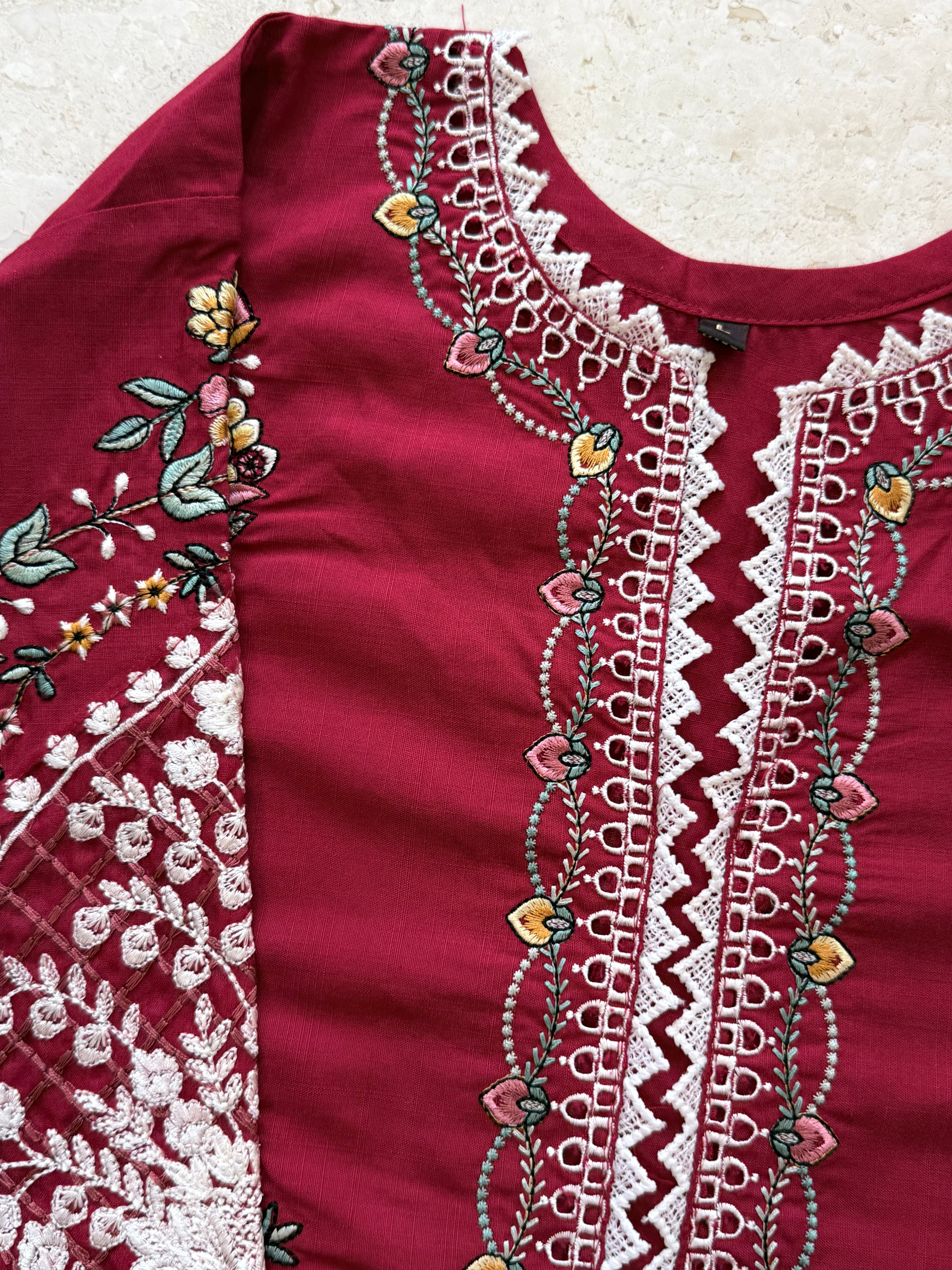 JUGNU LAWN EMBROIDERY SUIT 2