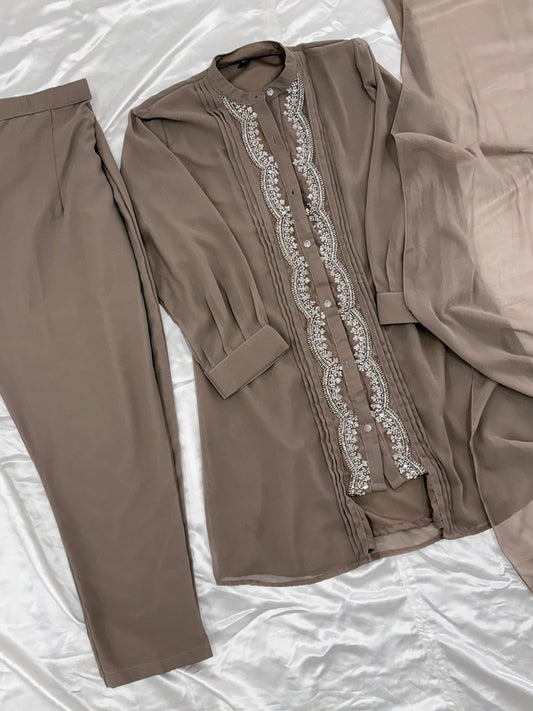 GEORGETTE CO-ORD SET READYMADE 501 Q