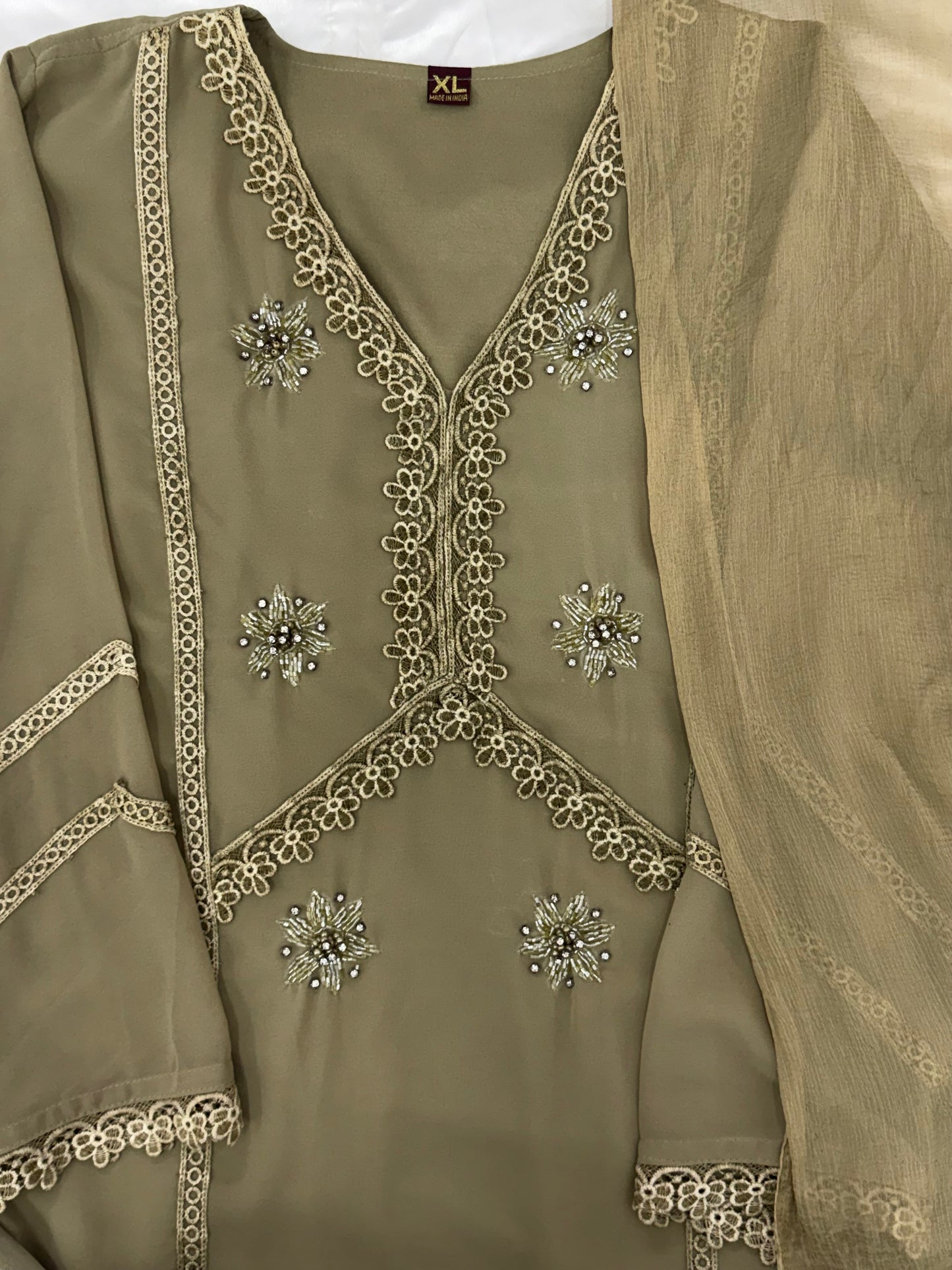 GEORGETTE CO-ORD SET READYMADE 502