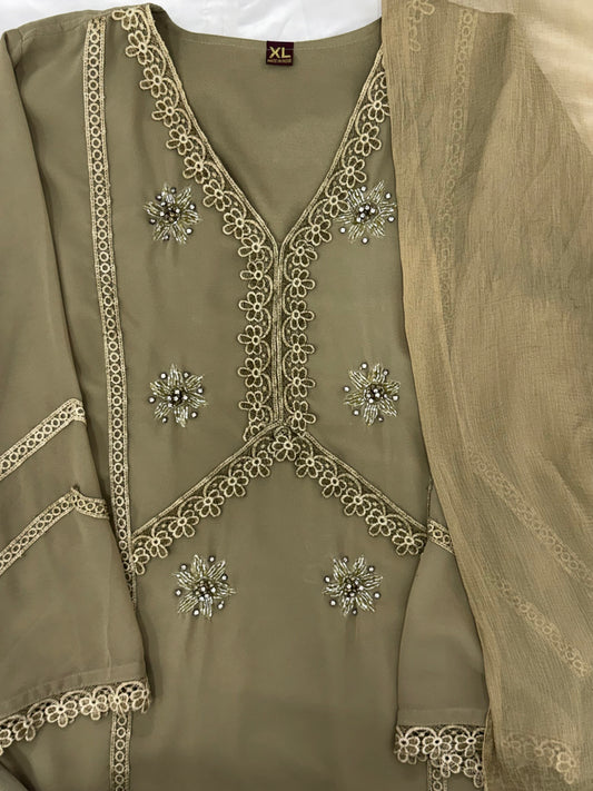 GEORGETTE CO-ORD SET READYMADE 502