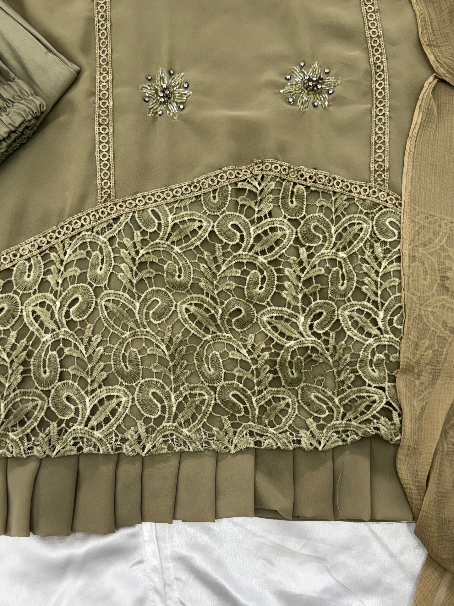 GEORGETTE CO-ORD SET READYMADE 502