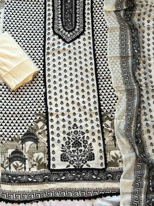 CS LAWN COTTON EMBROIDERY SUIT 2
