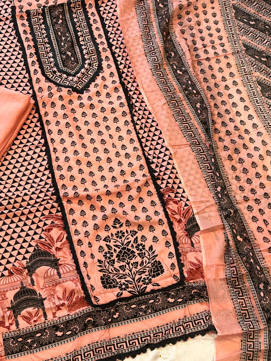 CS LAWN COTTON EMBROIDERY SUIT 4