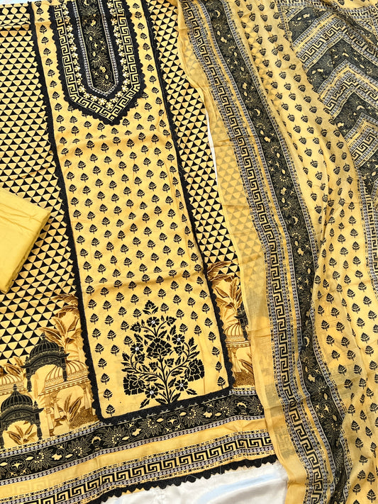 CS LAWN COTTON EMBROIDERY SUIT 5