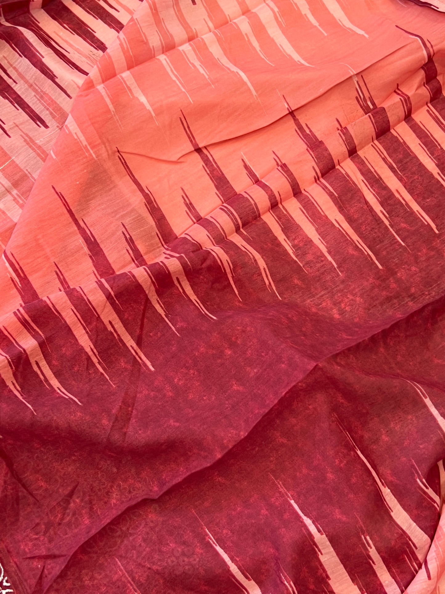OMBRE CHIKANKARI PATCH  SUIT 1