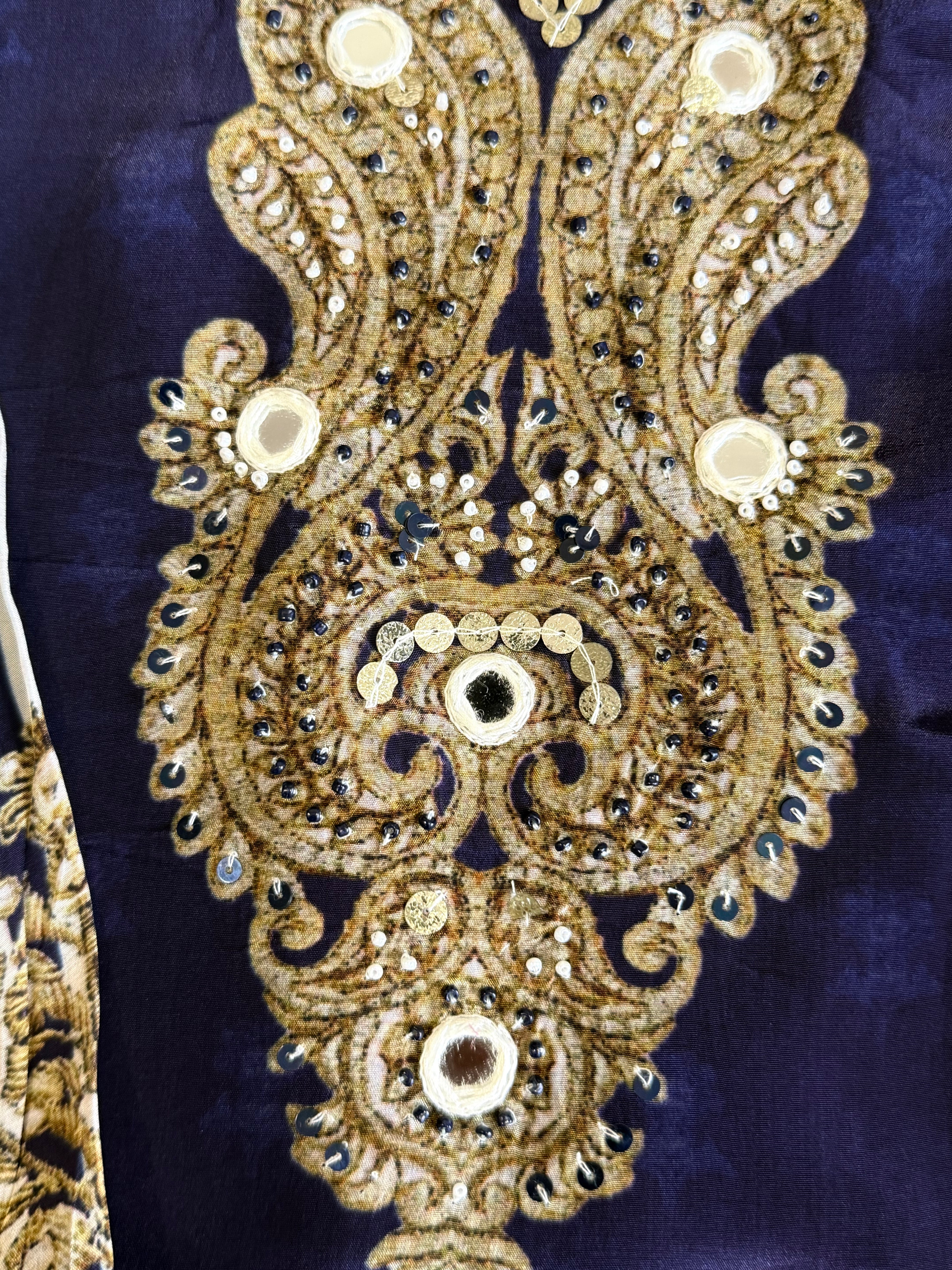 NAZAKAT CREPE READYMADE SUIT